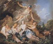 Francois Boucher Mercury confiding Bacchus to the Nymphs oil